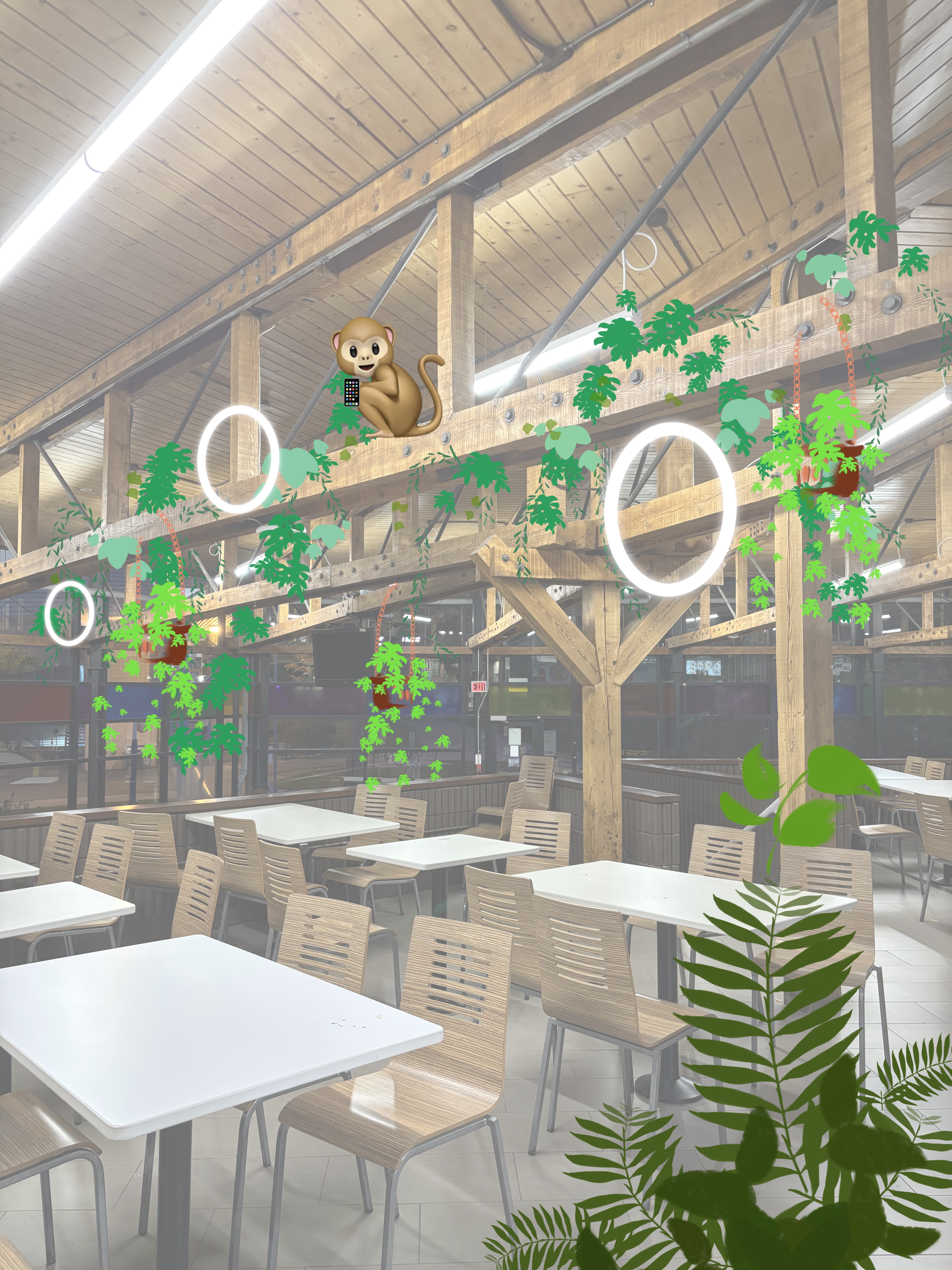 <li>We chose the school cafeteria as the place to remodel because it is a place where students of all majors spend a lot of time, and making it more interactive and creative would add to the student experience, making it a happier and more fun place to rest and relax.</li>
        <li>What was your main takeaway?</li>
