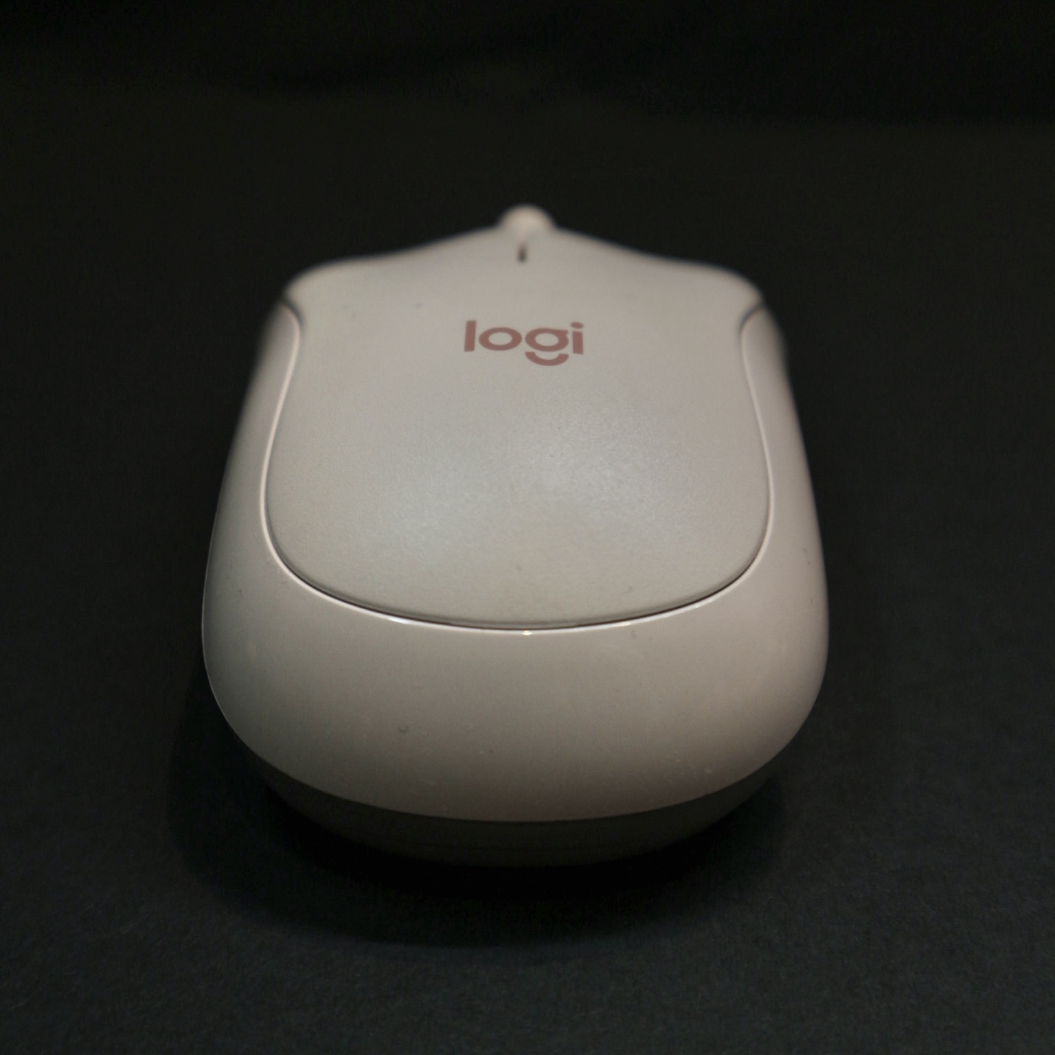 back view of my pink mouse