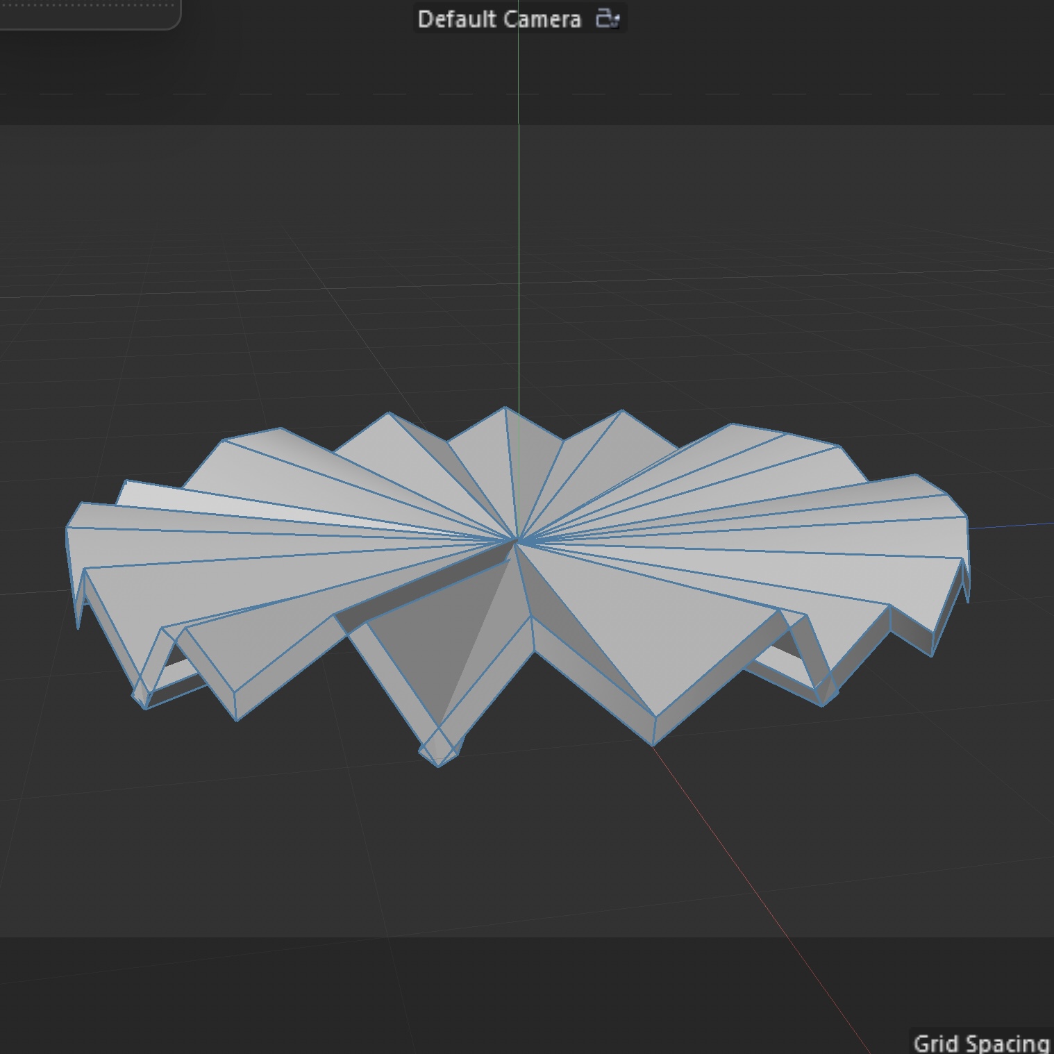 switch to plane mode then use extrude tool to  create thickness 